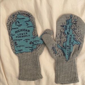 Michigan winter mittens
